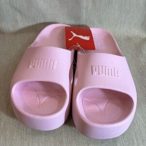 PUMA  Sz 10 Shibusa Pearl Pink Slip On Fully Injected IMEVA Sole Sandals NEW